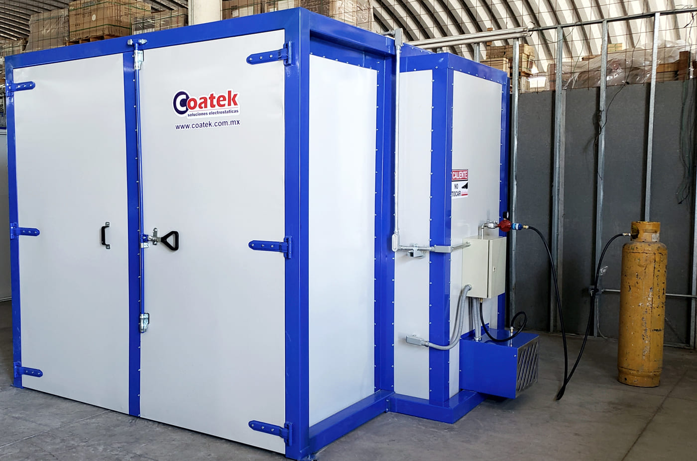 COATEK es la empresa que crea soluciones en el área de pintura electrostática.
